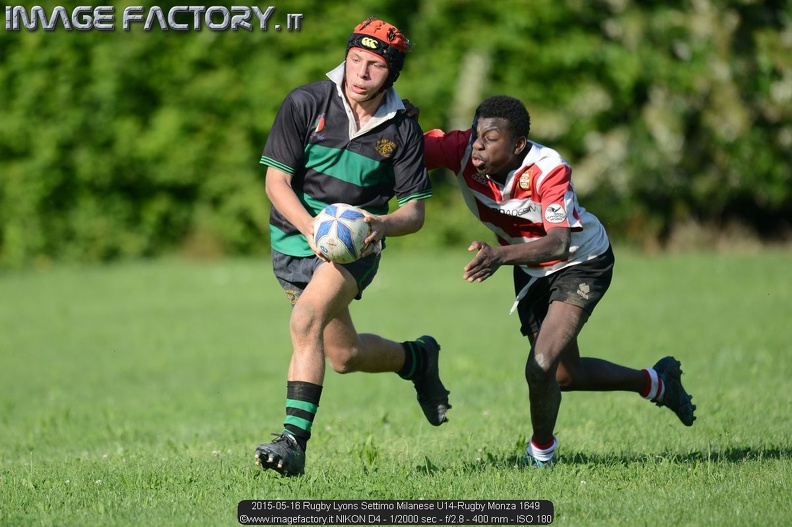 2015-05-16 Rugby Lyons Settimo Milanese U14-Rugby Monza 1649.jpg